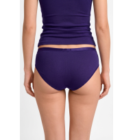 Slip Christine indigo Rückansicht am Model