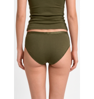 Slip Christine siena Rückansicht am Model