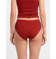 Slip Christine red Rückansicht