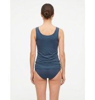 Hemd Vera jeans Rückansicht am Model
