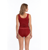 Hemd Vera red Rückansicht am Model