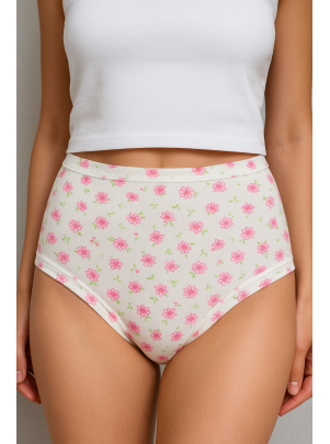 Da.-Slip Taille bedruckt Vorderansicht am Model