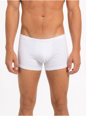 HE Boxer Short weiss Vorderansicht am Model